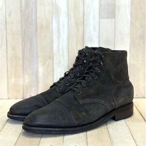 Thursday Boot Co‎ Captain Boot Suede Dark Olive Men Size 12.5